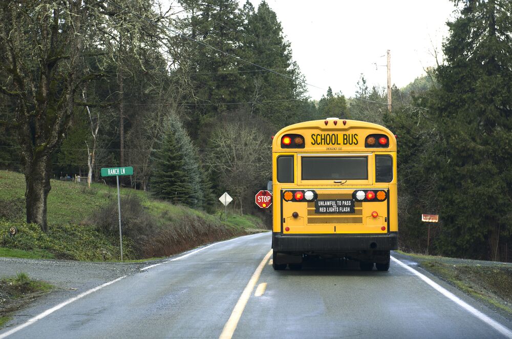 back to school bus stop safety